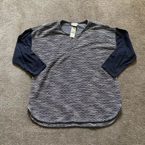 NWT Van Heusen Half Sleeve Top